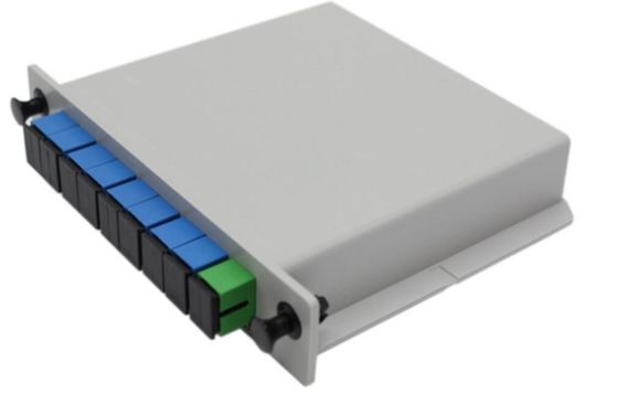 Splitter PLC оптического волокна UPC ПК SC APC муфты ABS 1*8