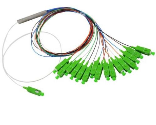 1*2 4 8 16 32 64 Splitter PLC оптического волокна соединителя SC APC SM 0.9mm