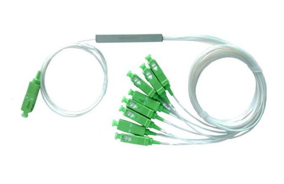 Splitter PLC оптического волокна соединителя SC UPC APC FTTH 1x2 1x4 1x8 1x16