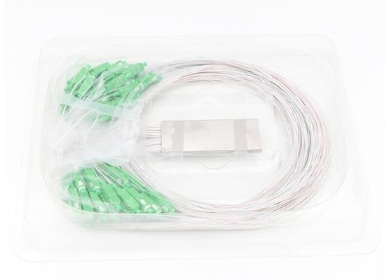 Splitter PLC оптического волокна соединителя SC UPC APC FTTH 1x2 1x4 1x8 1x16