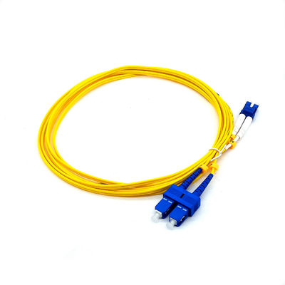 Симплексный SC APC G652D 2.0mm 1m к гибкому проводу оптического волокна SC UPC
