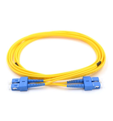 Гибкий провод оптического волокна режима 3M SC/APC сети FTTH одиночный симплексный