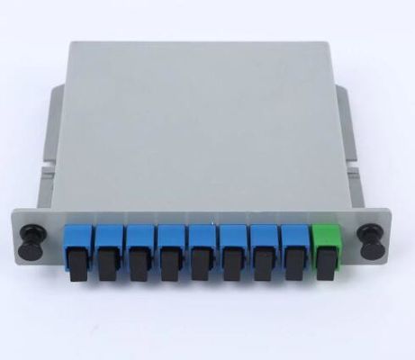 Splitter PLC оптического волокна 1*8 SCUPC APC с типом вставки