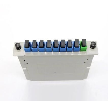 Splitter PLC оптического волокна 1*8 SCUPC APC с типом вставки