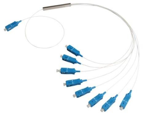 1*2 4 8 16 32 64 Splitter PLC оптического волокна соединителя SC APC SM 0.9mm