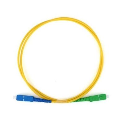 Гибкий провод оптического волокна PVC LSZH SC UPC APC G652D G657A