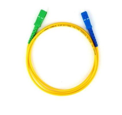 Гибкий провод оптического волокна PVC LSZH SC UPC APC G652D G657A