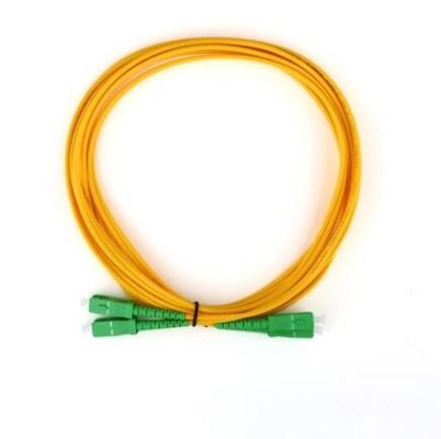 Гибкий провод оптического волокна PVC LSZH SC UPC APC G652D G657A