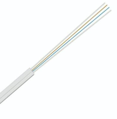 Кабель падения стекловолокна ядра FTTH куртки PVC 2 G.652D G.657A LSZH