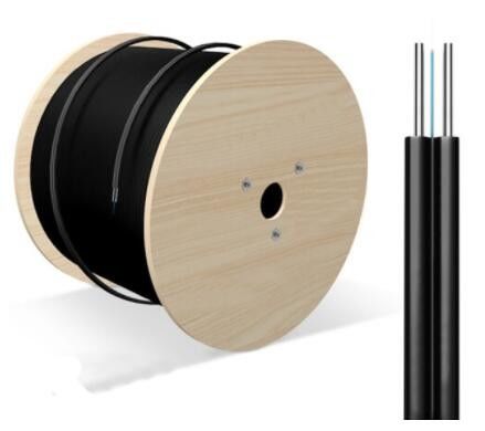 Кабель волокна на открытом воздухе куртки HDPE однорежимный для FTTH