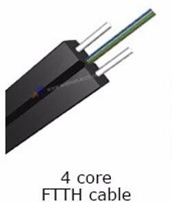 Крытый на открытом воздухе 1 кабель падения G657A1 ядра FTTH G657A2 G652D