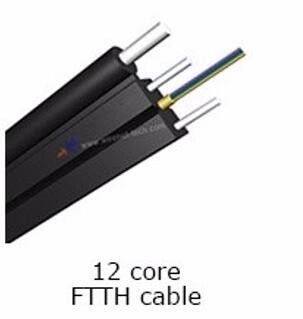 Крытый на открытом воздухе 1 кабель падения G657A1 ядра FTTH G657A2 G652D