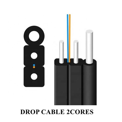 Пряжа Aramid кабеля ядра радиосвязи ISO9001 двойная с курткой FTTH LSZH