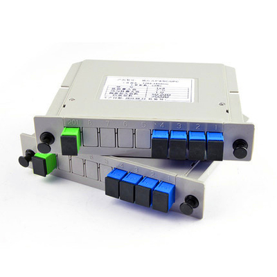 Стекловолокно Splitter PLC FTTH 1x12 с кассетой соединителя FTTH SC/APC