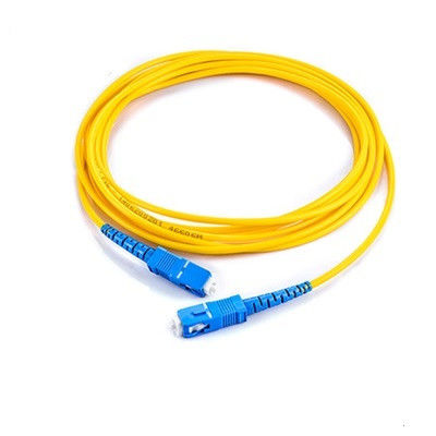 кабель оптического волокна гибкого провода 3.0mm G657A FTTH SC/UPC-SC/APC 150m